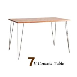 V Console Table