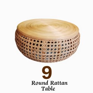 Round Rattan Table